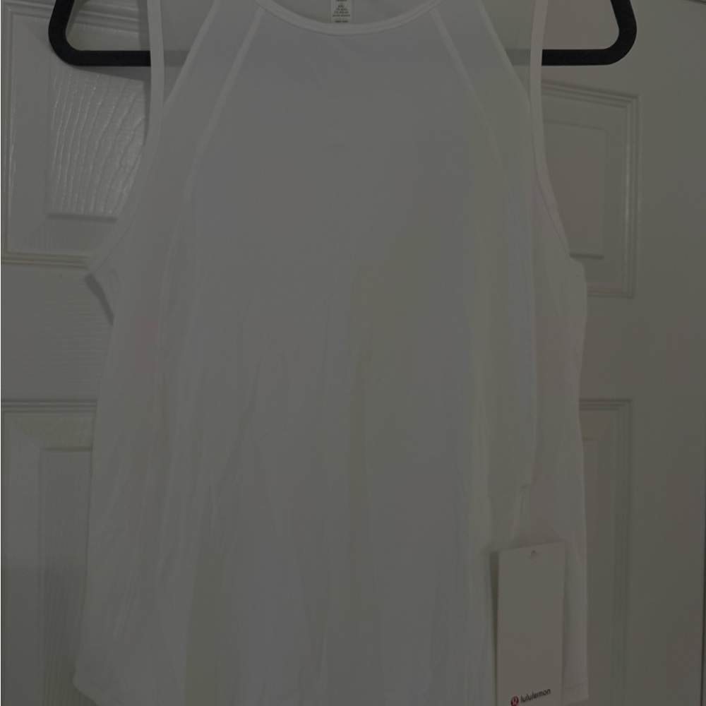 NWT lululemon athletica Classic White Sculpt Top